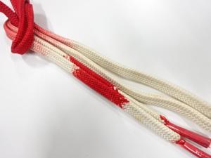 未使用品　正絹　手組帯締め